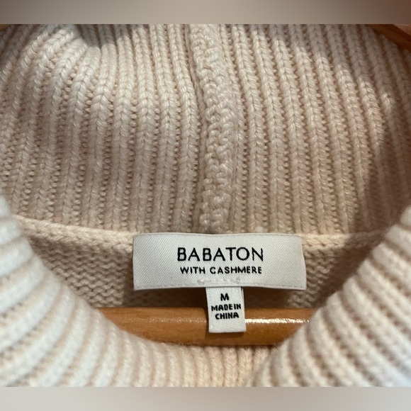 Aritzia Babaton Cashmere Turtleneck Sweater - Picture 6 of 7
